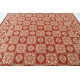 Hand Knotted Red, Ivory Wool Large Area Rug | Turkish Floral Design Carpet Hand Knotted Red, Ivory Wool Large Area Rug | Turkish Floral Design Carpet