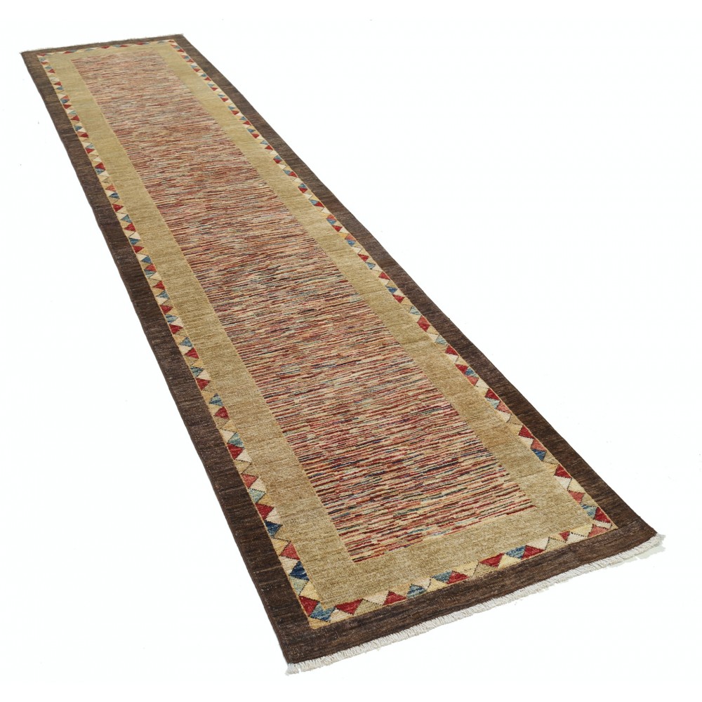 Hand Knotted Beige, Brown, Red Runner Rug for Kitchen | Wool Hallway Rug | Corridor Rug | Stair Rug Hand Knotted Beige, Brown, Red Runner Rug for Kitchen | Wool Hallway Rug | Corridor Rug | Stair Rug
