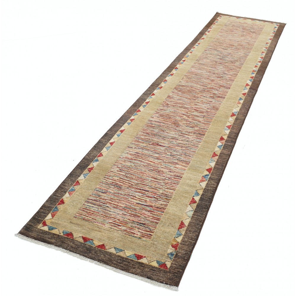Hand Knotted Beige, Brown, Red Runner Rug for Kitchen | Wool Hallway Rug | Corridor Rug | Stair Rug Hand Knotted Beige, Brown, Red Runner Rug for Kitchen | Wool Hallway Rug | Corridor Rug | Stair Rug