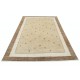 Hand Knotted Beige and Taupe Wool Area Rug | Minimal Geometric Dot Design Carpet Hand Knotted Beige and Taupe Wool Area Rug | Minimal Geometric Dot Design Carpet
