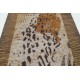Hand Knotted Brown, Beige and Mustard Wool Area Rug | Abstract Design Carpet Hand Knotted Brown, Beige and Mustard Wool Area Rug | Abstract Design Carpet