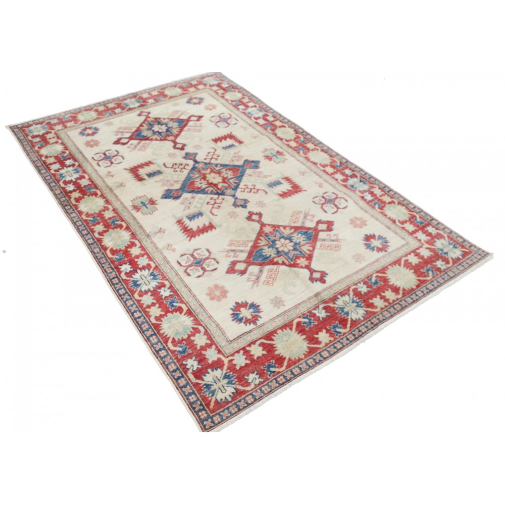 Decorative Geometric Wool Area Rug for Home Decor | Hand Knotted Rug for Living Room Decorative Geometric Wool Area Rug for Home Decor | Hand Knotted Rug for Living Room