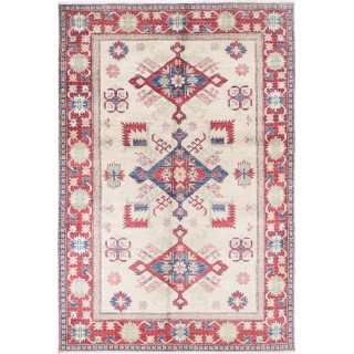 Decorative Geometric Wool Area Rug for Home Decor | Hand Knotted Rug for Living Room