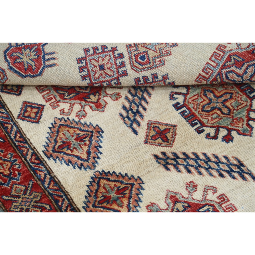 Hand Knotted Floral Beige Rug | Tribal Accent Rug for Entryway | New Condition | 100% Wool Hand Knotted Floral Beige Rug | Tribal Accent Rug for Entryway | New Condition | 100% Wool