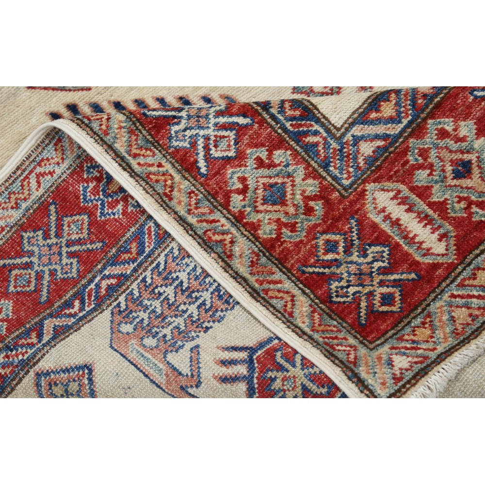 Hand Knotted Floral Beige Rug | Tribal Accent Rug for Entryway | New Condition | 100% Wool Hand Knotted Floral Beige Rug | Tribal Accent Rug for Entryway | New Condition | 100% Wool