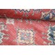 Hand Knotted Turkish Wool Area Rug | Red Bedroom and Dining Room Rug Hand Knotted Turkish Wool Area Rug | Red Bedroom and Dining Room Rug