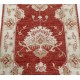 Hand Knotted Red, Beige Wool Area Rug | Traditional Floral Pattern Accent Rug Hand Knotted Red, Beige Wool Area Rug | Traditional Floral Pattern Accent Rug