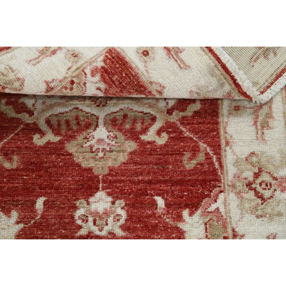 Hand Knotted Red, Beige Wool Area Rug | Traditional Floral Pattern Accent Rug Hand Knotted Red, Beige Wool Area Rug | Traditional Floral Pattern Accent Rug