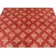 Hand Knotted Red and Beige Wool Area Rug | Turkish Repeating Geometric Design Carpet Hand Knotted Red and Beige Wool Area Rug | Turkish Repeating Geometric Design Carpet