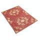 Hand Knotted Red and Gold Area Rug | Ornamental Medallion Rug | 100% Wool Hand Knotted Red and Gold Area Rug | Ornamental Medallion Rug | 100% Wool