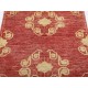 Hand Knotted Red and Gold Area Rug | Ornamental Medallion Rug | 100% Wool Hand Knotted Red and Gold Area Rug | Ornamental Medallion Rug | 100% Wool