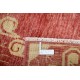 Hand Knotted Red and Gold Area Rug | Ornamental Medallion Rug | 100% Wool Hand Knotted Red and Gold Area Rug | Ornamental Medallion Rug | 100% Wool