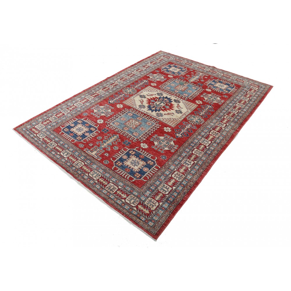 Hand Knotted Tribal Area Rug for Living Room Decor | Timeless Living Room Elegance | 100% Wool Hand Knotted Tribal Area Rug for Living Room Decor | Timeless Living Room Elegance | 100% Wool