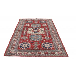 Hand Knotted Tribal Area Rug for Living Room Decor | Timeless Living Room Elegance | 100% Wool