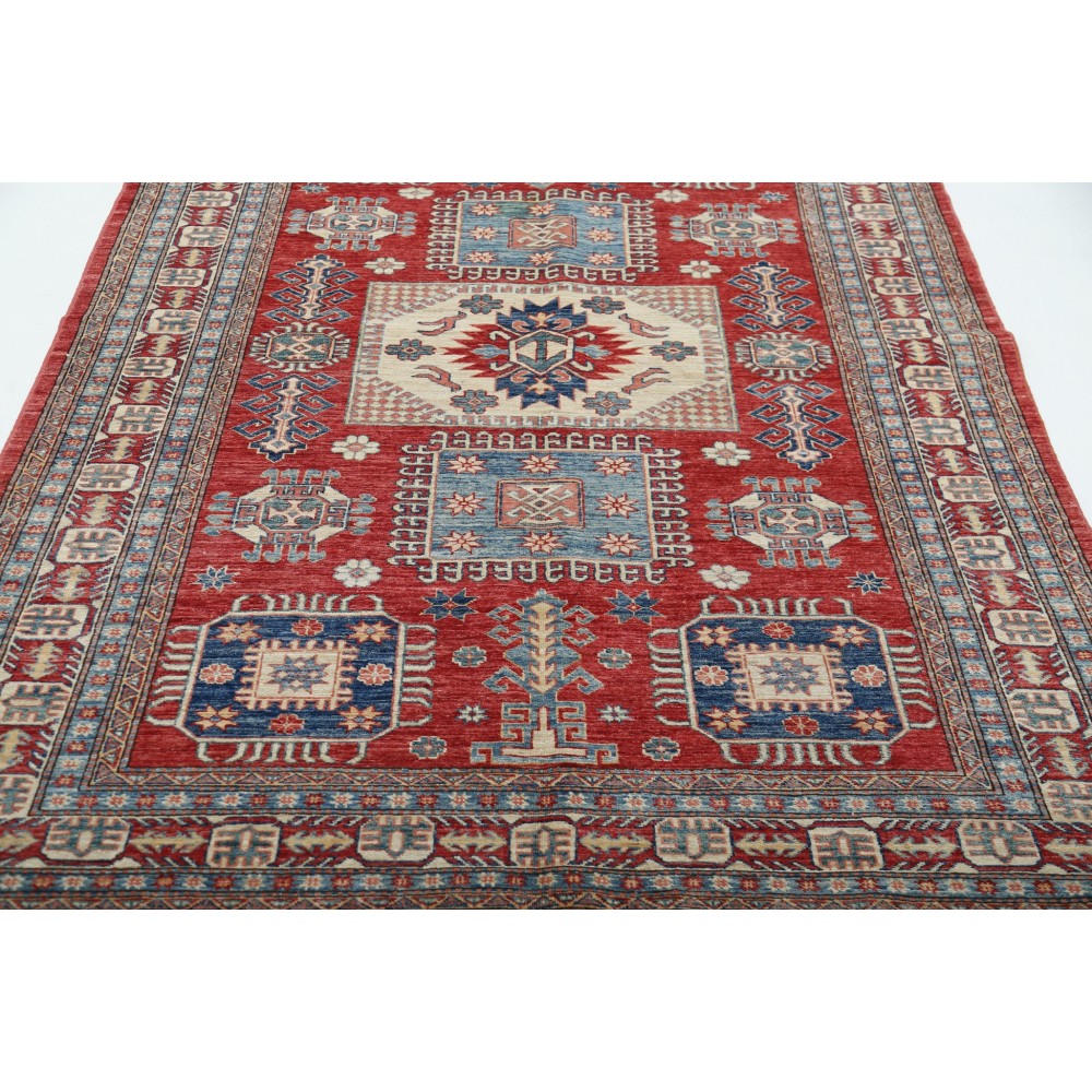 Hand Knotted Tribal Area Rug for Living Room Decor | Timeless Living Room Elegance | 100% Wool Hand Knotted Tribal Area Rug for Living Room Decor | Timeless Living Room Elegance | 100% Wool