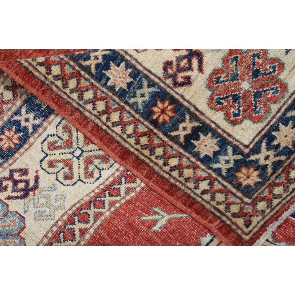 Hand Knotted Red Wool Area Rug for Living Room, Bedroom, and Dining Room Hand Knotted Red Wool Area Rug for Living Room, Bedroom, and Dining Room