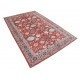 Handknotted Red Turkish Area Rug for Home Decor | 100% Wool Handknotted Red Turkish Area Rug for Home Decor | 100% Wool