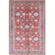 Handknotted Red Turkish Area Rug for Home Decor | 100% Wool Handknotted Red Turkish Area Rug for Home Decor | 100% Wool