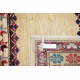 Hand Knotted Red, Light Blue, Ivory Wool Area Rug | Turkish Geometric Design Rug Hand Knotted Red, Light Blue, Ivory Wool Area Rug | Turkish Geometric Design Rug