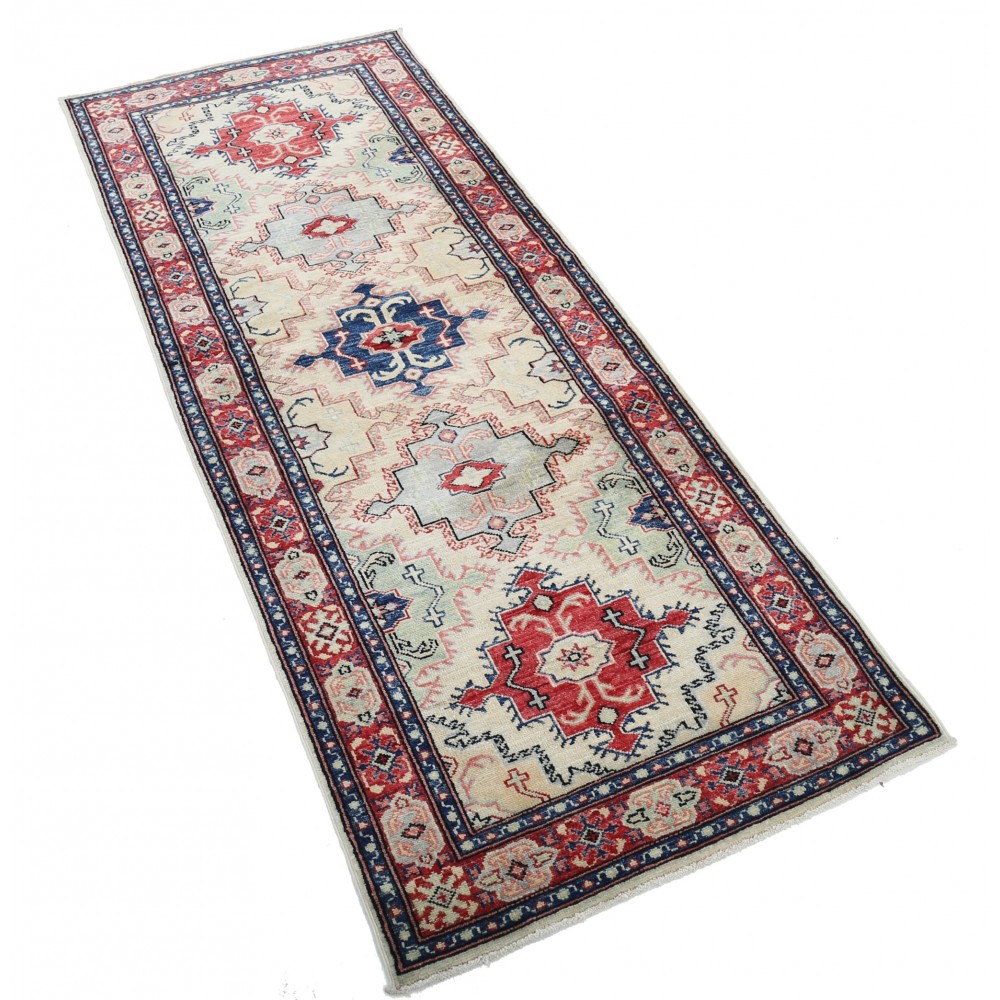 Handknotted Turkish Runner Rug for Corridor, Entryway and Stair | Wool Hallway Runner Rug | Tribal Kitchen Rug