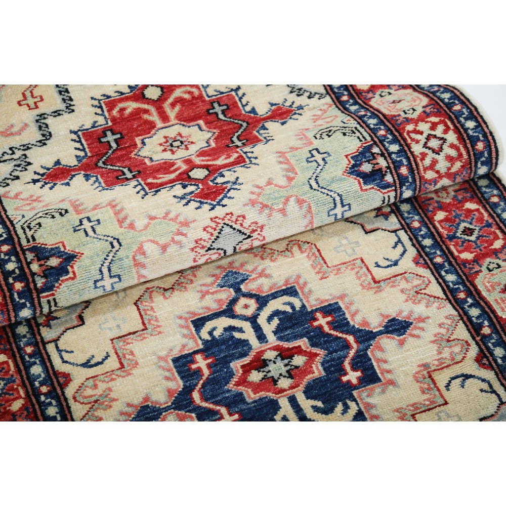 Handknotted Turkish Runner Rug for Corridor, Entryway and Stair | Wool Hallway Runner Rug | Tribal Kitchen Rug
