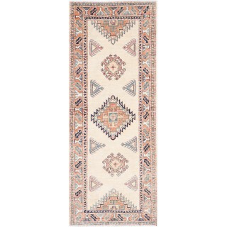 Hand Knotted Wool Runner Rug for Corridor | Kitchen and Hallway Decor | Tribal Kitchen Rug | Stair Rug