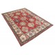 Handknotted Tribal Area Rug for Dining Room and Bedroom | Red Rug for Living Room | 100% Wool Handknotted Tribal Area Rug for Dining Room and Bedroom | Red Rug for Living Room | 100% Wool