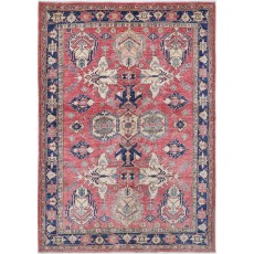 Hand Knotted Tribal Large Area Rug for Dining Room and Bedroom | 100% Wool Carpet for Living Room