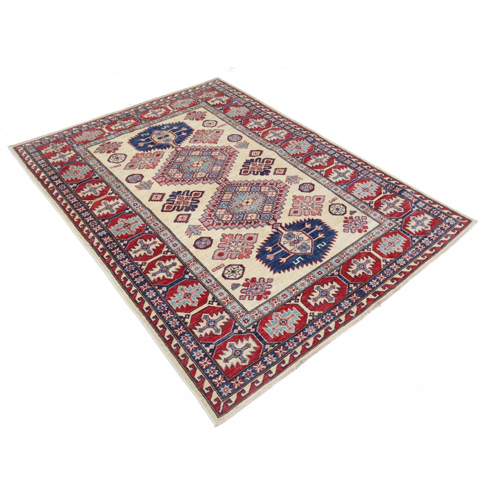 Decorative Turkish Wool Area Rug for Home Decor | Hand Knotted Geometric Rug for Living Room Decorative Turkish Wool Area Rug for Home Decor | Hand Knotted Geometric Rug for Living Room