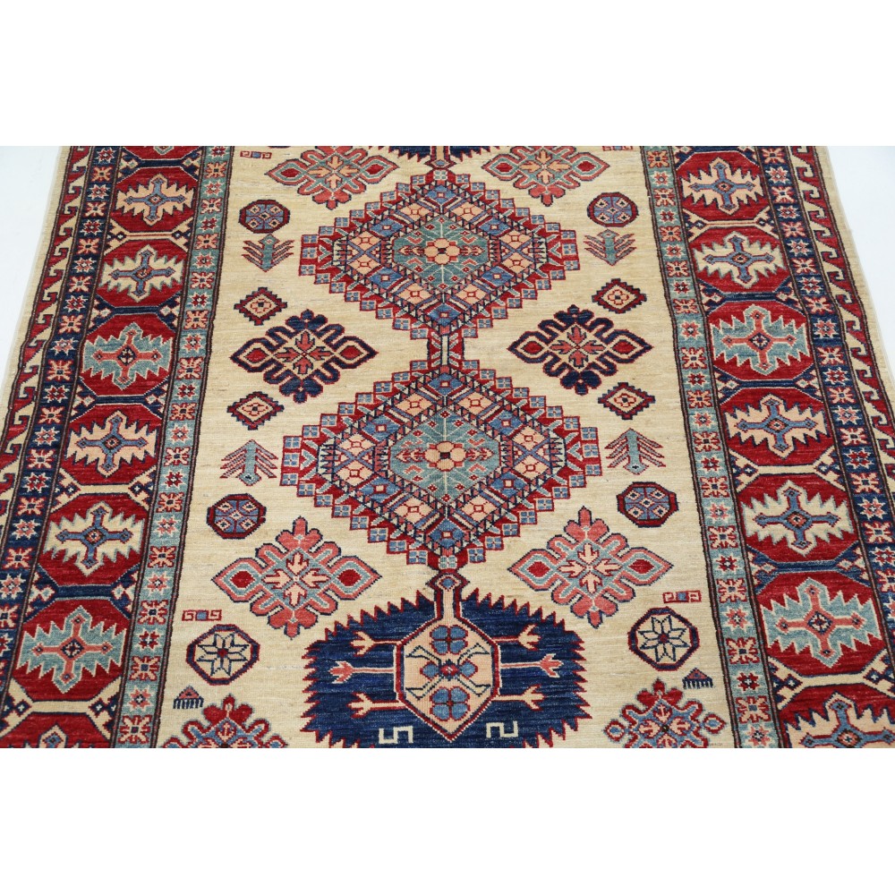 Decorative Turkish Wool Area Rug for Home Decor | Hand Knotted Geometric Rug for Living Room Decorative Turkish Wool Area Rug for Home Decor | Hand Knotted Geometric Rug for Living Room