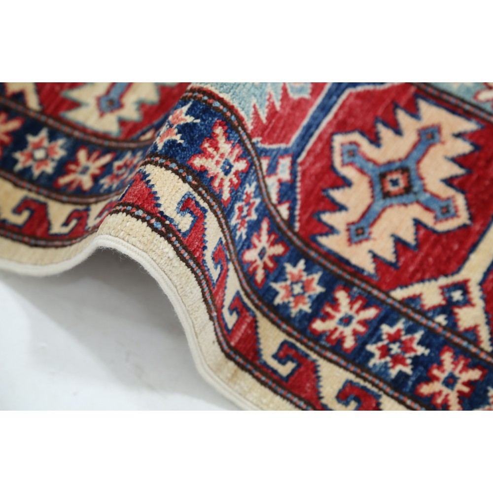 Decorative Turkish Wool Area Rug for Home Decor | Hand Knotted Geometric Rug for Living Room Decorative Turkish Wool Area Rug for Home Decor | Hand Knotted Geometric Rug for Living Room