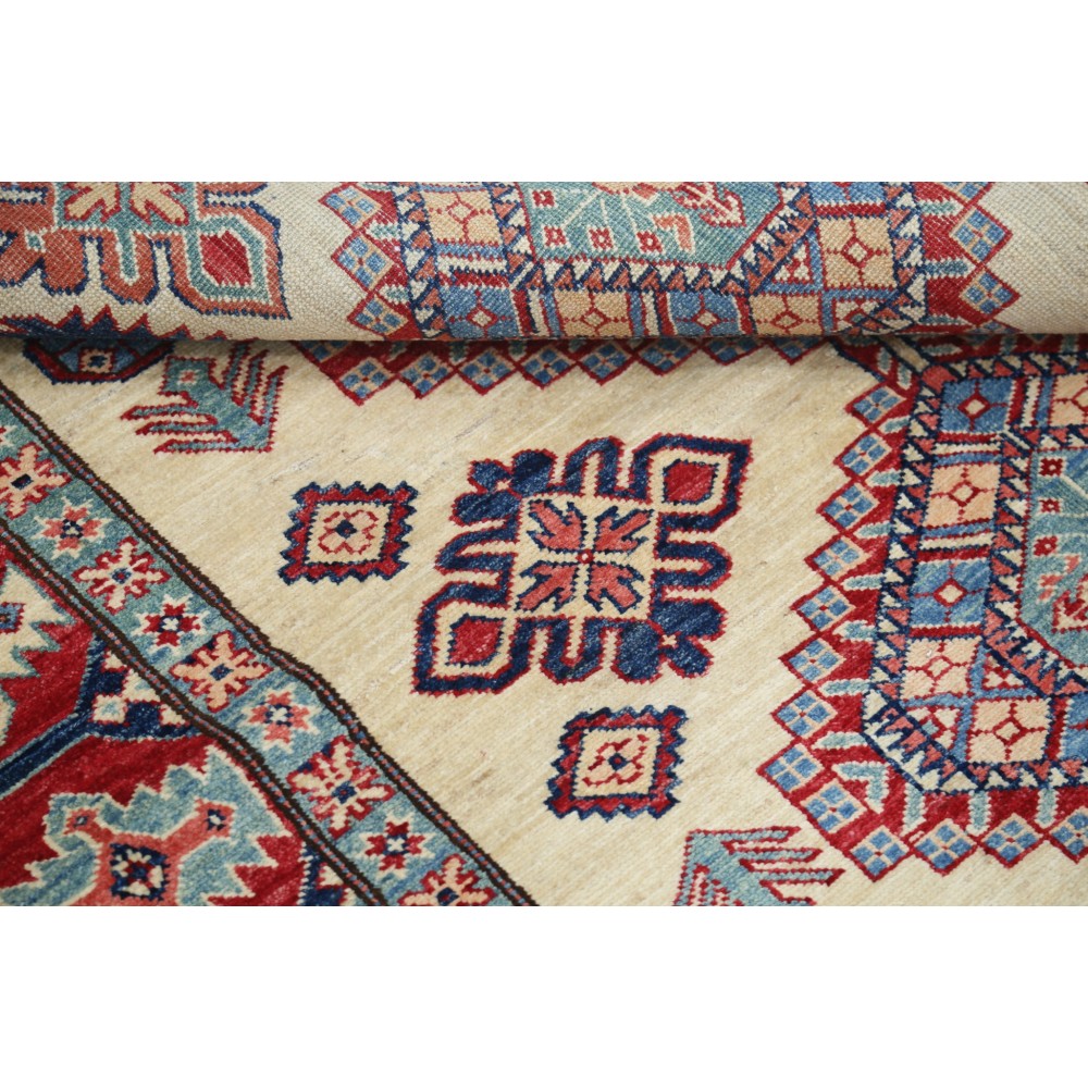 Decorative Turkish Wool Area Rug for Home Decor | Hand Knotted Geometric Rug for Living Room Decorative Turkish Wool Area Rug for Home Decor | Hand Knotted Geometric Rug for Living Room