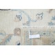 Hand Knotted Turkish Wool Rug with All-Over Floral Design | Beige Oushak Carpet Hand Knotted Turkish Wool Rug with All-Over Floral Design | Beige Oushak Carpet