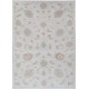 Hand Knotted Large Area Rug with Floral Design | Traditional Beige Wool Carpet Hand Knotted Large Area Rug with Floral Design | Traditional Beige Wool Carpet