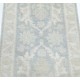 Hand Knotted Ivory, Light Blue Wool Area Rug | Traditional Turkish Floral Motif Accent Rug Hand Knotted Ivory, Light Blue Wool Area Rug | Traditional Turkish Floral Motif Accent Rug
