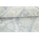 Hand Knotted Ivory, Light Blue Wool Area Rug | Traditional Turkish Floral Motif Accent Rug Hand Knotted Ivory, Light Blue Wool Area Rug | Traditional Turkish Floral Motif Accent Rug