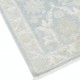 Hand Knotted Ivory, Light Blue Wool Area Rug | Traditional Turkish Floral Motif Accent Rug Hand Knotted Ivory, Light Blue Wool Area Rug | Traditional Turkish Floral Motif Accent Rug
