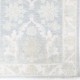 Hand Knotted Ivory, Light Blue Wool Area Rug | Traditional Turkish Floral Motif Accent Rug Hand Knotted Ivory, Light Blue Wool Area Rug | Traditional Turkish Floral Motif Accent Rug