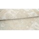 Hand Knotted Beige Turkish Wool Accent Rug with All-Over Floral Design Hand Knotted Beige Turkish Wool Accent Rug with All-Over Floral Design