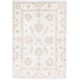 Hand Knotted Beige Turkish Wool Accent Rug with Floral Design Hand Knotted Beige Turkish Wool Accent Rug with Floral Design