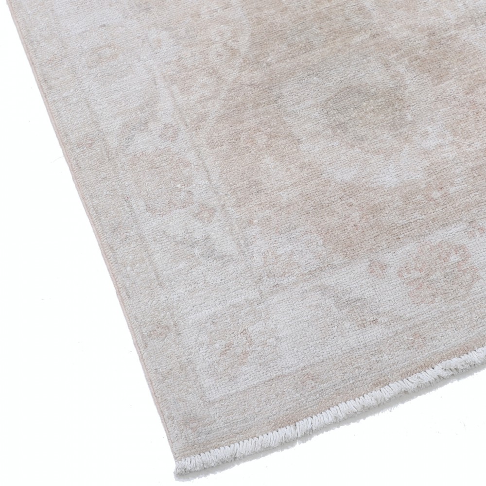 Traditional Soft Colored Accent Rug | Hand Knotted Wool Turkish Area Rug for Bedroom, Kitchen and Entryway Decor Traditional Soft Colored Accent Rug | Hand Knotted Wool Turkish Area Rug for Bedroom, Kitchen and Entryway Decor