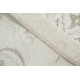 Hand Knotted Beige, Wool Area Rug | Turkish Floral Motif Accent Rug