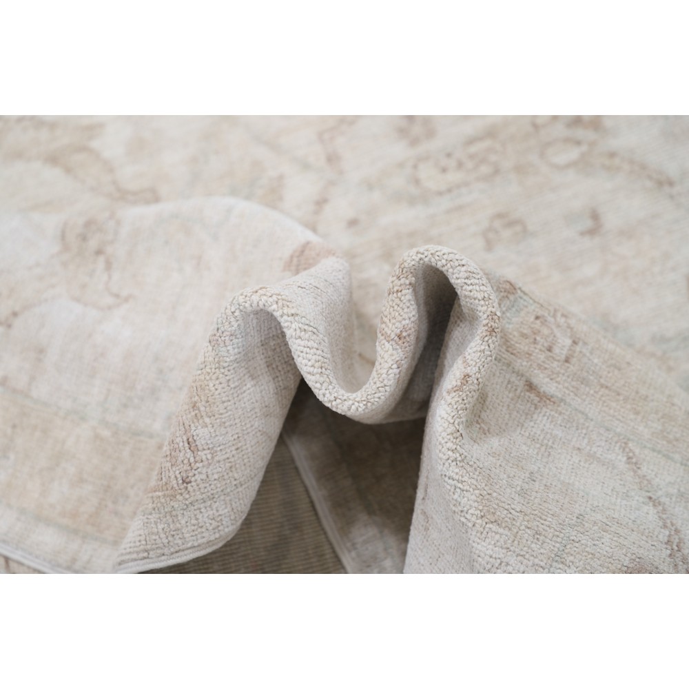 Minimalist Hand Knotted Wool Large Area Rug | Traditional Beige Carpet Minimalist Hand Knotted Wool Large Area Rug | Traditional Beige Carpet