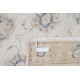 Hand Knotted Oushak Rug | Beige Turkish Accent Rug with All-Over Floral Design | 100% Wool Hand Knotted Oushak Rug | Beige Turkish Accent Rug with All-Over Floral Design | 100% Wool