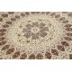 Hand Knotted Oversized Round Area Rug | Tribal Brown & Beige Circle Carpet | 100% Wool Hand Knotted Oversized Round Area Rug | Tribal Brown & Beige Circle Carpet | 100% Wool