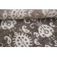 Hand Knotted Taupe Ivory Area Rug, Wool Carpet with Traditional Ornamental Pattern for Living Room and Bedroom Hand Knotted Taupe Ivory Area Rug, Wool Carpet with Traditional Ornamental Pattern for Living Room and Bedroom