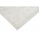 Hand Knotted Oushak Rug | Beige Turkish Carpet with All-Over Floral Design | 100% Wool Hand Knotted Oushak Rug | Beige Turkish Carpet with All-Over Floral Design | 100% Wool