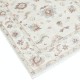 Hand Knotted Oushak Style Rug | Beige Turkish Accent Rug with All-Over Floral Design | 100% Wool Hand Knotted Oushak Style Rug | Beige Turkish Accent Rug with All-Over Floral Design | 100% Wool