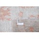 Hand Knotted Ivory, Peach, Light Blue Wool Area Rug | Subtle Botanical Accent Rug Hand Knotted Ivory, Peach, Light Blue Wool Area Rug | Subtle Botanical Accent Rug