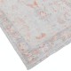 Hand Knotted Ivory, Peach, Light Blue Wool Area Rug | Subtle Botanical Accent Rug Hand Knotted Ivory, Peach, Light Blue Wool Area Rug | Subtle Botanical Accent Rug